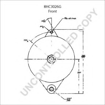 Генератор PRESTOLITE ELECTRIC 8HC3026G