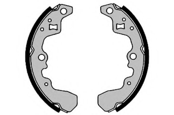 Комплект тормозных колодок RAICAM 2530