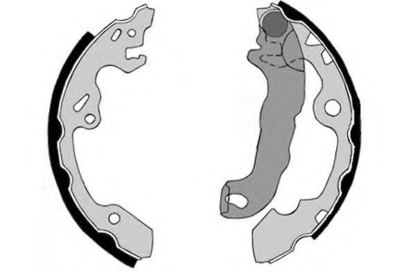 Комплект тормозных колодок, стояночная тормозная система RAICAM 7321RP