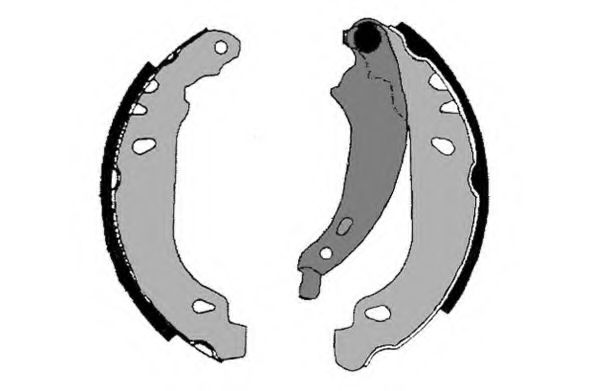 Комплект тормозных колодок, стояночная тормозная система RAICAM 7440RP