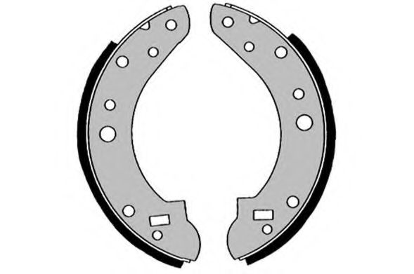 Комплект тормозных колодок QUINTON HAZELL 541