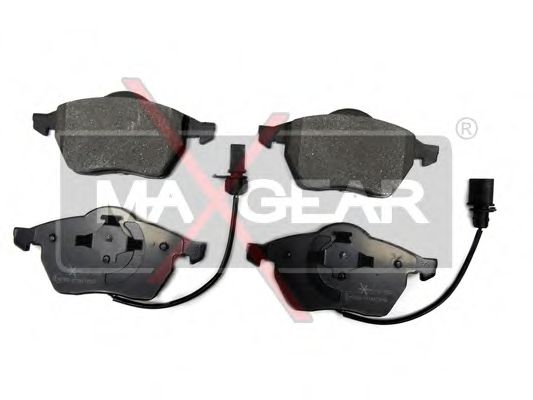 Комплект тормозных колодок, дисковый тормоз MAXGEAR 19-0660