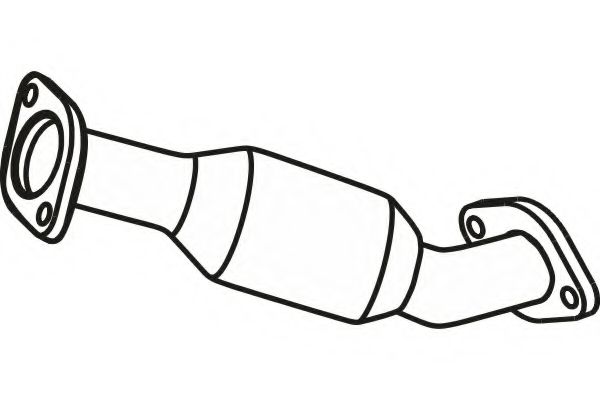 Труба выхлопного газа FENNO 3171