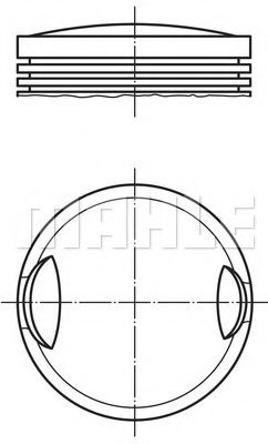 Поршень PERFECT CIRCLE 56 06138 0