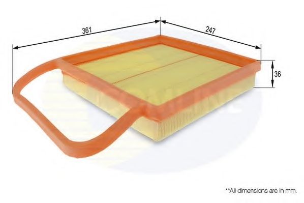 Воздушный фильтр COMLINE EAF481