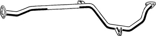 Труба выхлопного газа ASMET 26.005