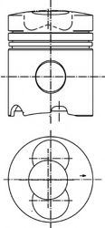 Поршень KOLBENSCHMIDT 102061