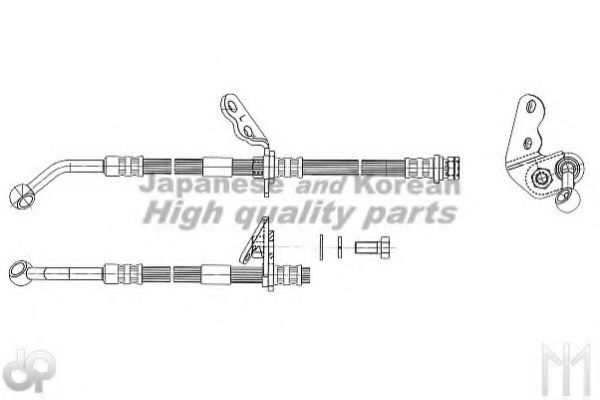 Тормозной шланг ASHUKI 1110-8014
