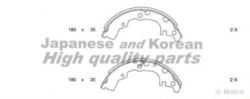 Комплект тормозных колодок ASHUKI D083-02