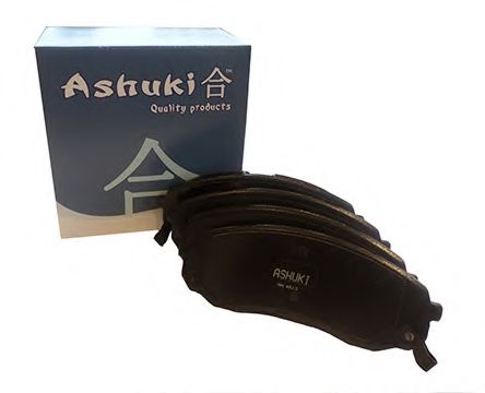Комплект тормозных колодок, дисковый тормоз ASHUKI I044-10A