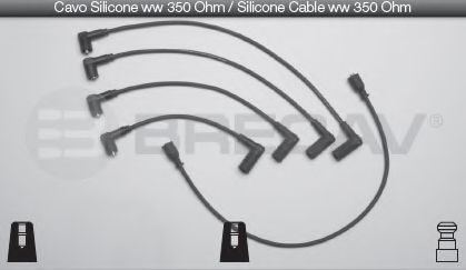 Комплект проводов зажигания BRECAV 06.503