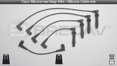 Комплект проводов зажигания BRECAV 09542