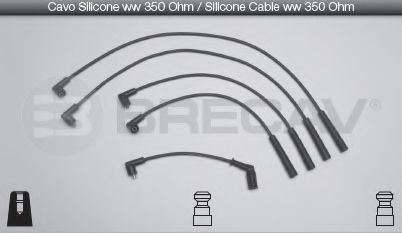 Комплект проводов зажигания BRECAV 23500