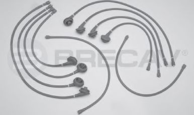 Комплект проводов зажигания BRECAV 43512