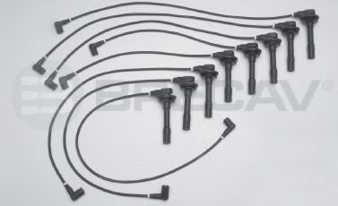 Комплект проводов зажигания BRECAV 43513