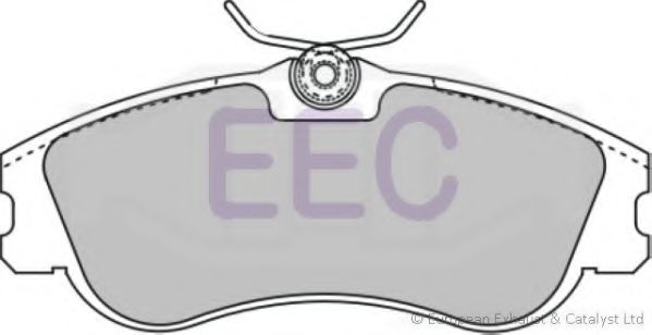Комплект тормозных колодок, дисковый тормоз EEC BRP1001