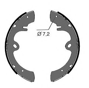 Комплект тормозных колодок VEMA 84513