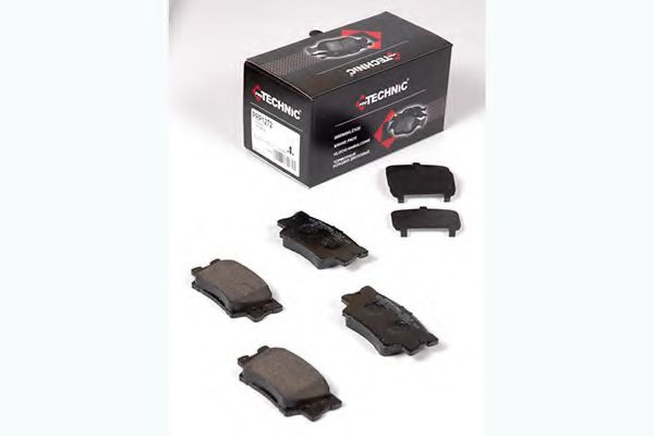 Комплект тормозных колодок, дисковый тормоз PROTECHNIC PRP1272