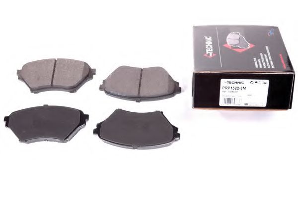 Комплект тормозных колодок, дисковый тормоз PROTECHNIC PRP1522-3M