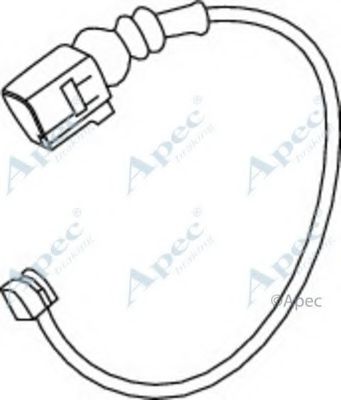 Указатель износа, накладка тормозной колодки APEC braking WIR5217