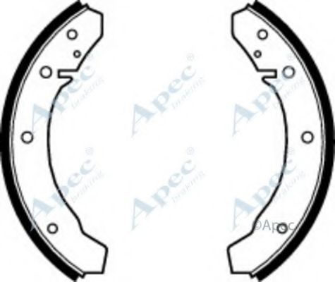 Тормозные колодки APEC braking SHU13