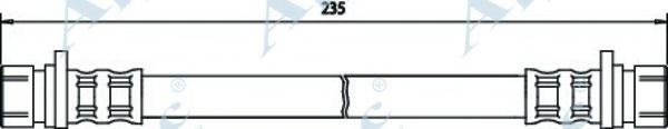 Тормозной шланг APEC braking HOS3221