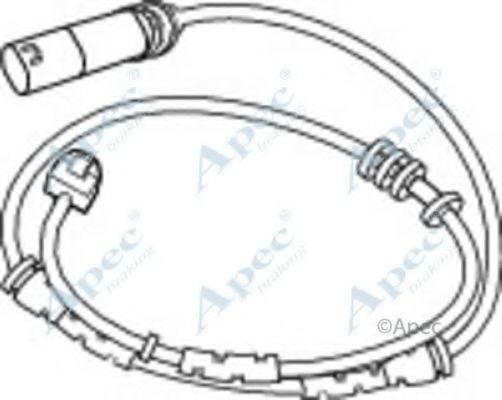 Указатель износа, накладка тормозной колодки APEC braking WIR5264