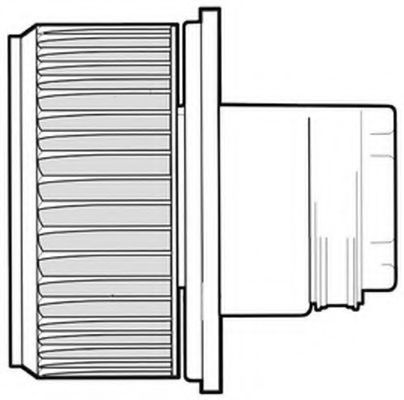 Электродвигатель, вентиляция салона CTR 1208243