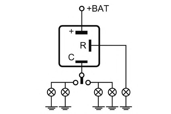 Прерыватель указателей поворота NAGARES 01036
