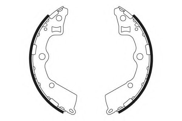 Комплект тормозных колодок HELLA PAGID 8DB 355 000-411