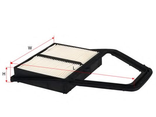 Воздушный фильтр SAKURA  Automotive A-1641