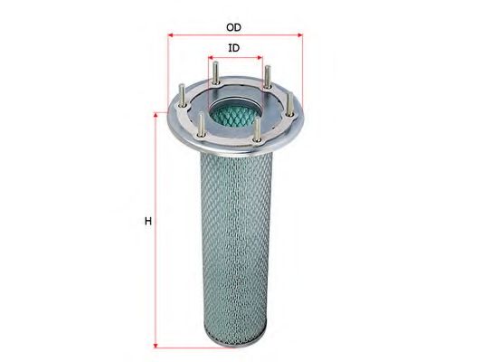 Воздушный фильтр SAKURA  Automotive A-5633