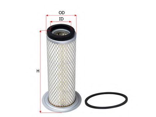 Воздушный фильтр SAKURA  Automotive A-8729