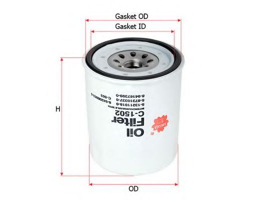 Масляный фильтр CHAMP PH2863