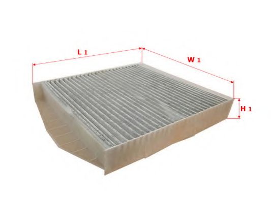 Фильтр, воздух во внутренном пространстве SAKURA  Automotive CAC-24080