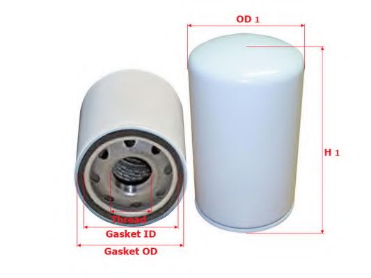 Фильтр, Гидравлическая система привода рабочего оборудования SAKURA  Automotive HC-51040