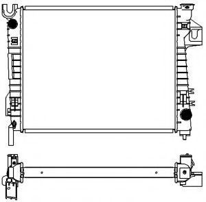 Радиатор, охлаждение двигателя SAKURA  Automotive 3132-1001