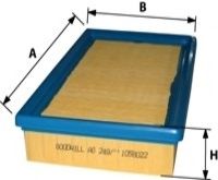 Воздушный фильтр GOODWILL AG 249