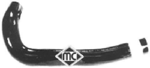 Шланг радиатора Metalcaucho 07562