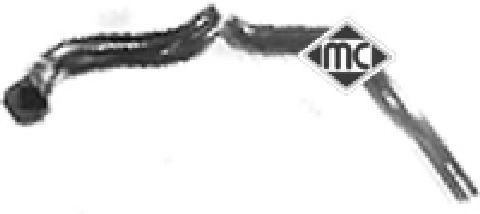 Шланг радиатора Metalcaucho 08367