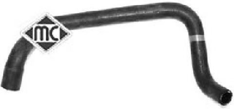 Шланг радиатора Metalcaucho 08866