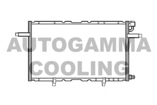 Конденсатор, кондиционер AUTOGAMMA 102740
