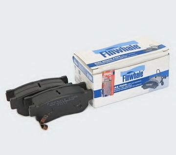 Комплект тормозных колодок, дисковый тормоз FINWHALE V1006