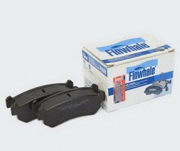 Комплект тормозных колодок, дисковый тормоз FINWHALE V1008