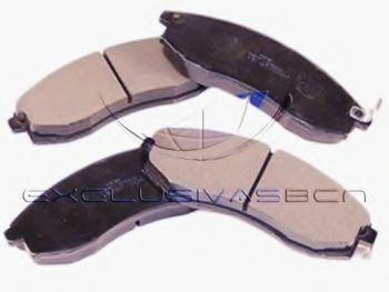 Комплект тормозных колодок, дисковый тормоз MDR MFP-2582