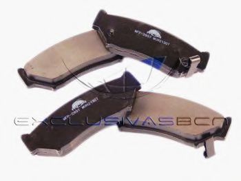 Комплект тормозных колодок, дисковый тормоз MDR MFP-2897