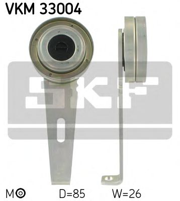 Натяжной ролик, поликлиновой  ремень SKF VKM 33004