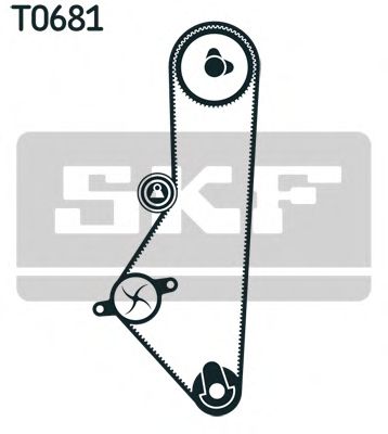 Комплект ремня ГРМ SKF VKMA 94007