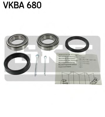 Комплект подшипника ступицы колеса SKF VKBA 680