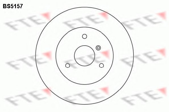 Тормозной диск FTE BS5157